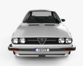 Alfa Romeo Sprint 1976 3D模型 正面图