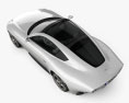 Alfa Romeo Disco Volante Touring 2016 3D-Modell Draufsicht