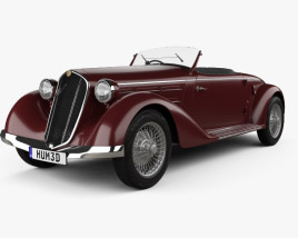 Alfa Romeo 6C 2300 S Touring Pescara Spider 1935 3D模型