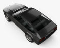Alfa Romeo GT 1300 Junior Zagato 1972 3D-Modell Draufsicht