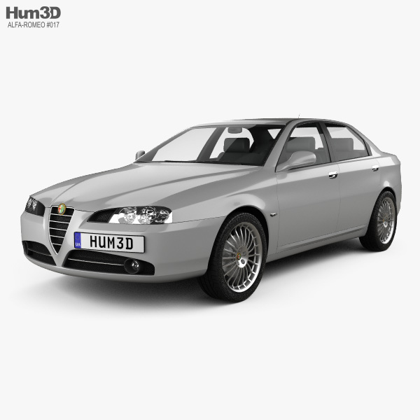 Alfa Romeo 166 2007 3D model