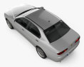 Alfa Romeo 166 2007 3D 모델  top view