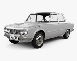 Alfa Romeo Giulia (105) 1962 3D модель