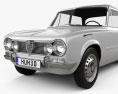 Alfa Romeo Giulia (105) 1962 3D模型