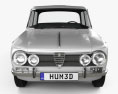 Alfa Romeo Giulia (105) 1962 3D模型 正面图