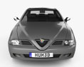 Alfa Romeo 166 2003 3d model front view