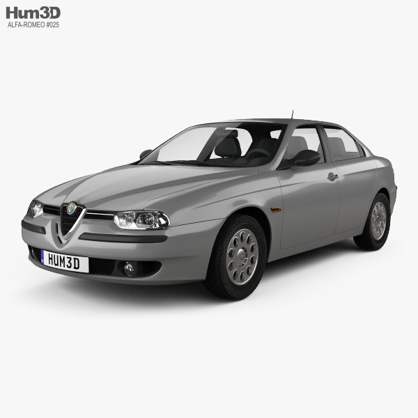 Alfa Romeo 156 2002 3D model