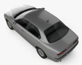 Alfa Romeo 156 2002 3D模型 顶视图
