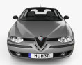 Alfa Romeo 156 2002 3D模型 正面图