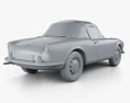 Alfa Romeo Giulietta spider 인테리어 가 있는 1955 3D 모델 