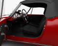 Alfa Romeo Giulietta spider 인테리어 가 있는 1955 3D 모델  seats