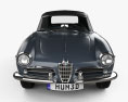 Alfa Romeo Giulietta Spider 1955 3d model front view