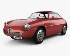Alfa Romeo Giulietta 1960 Modèle 3D