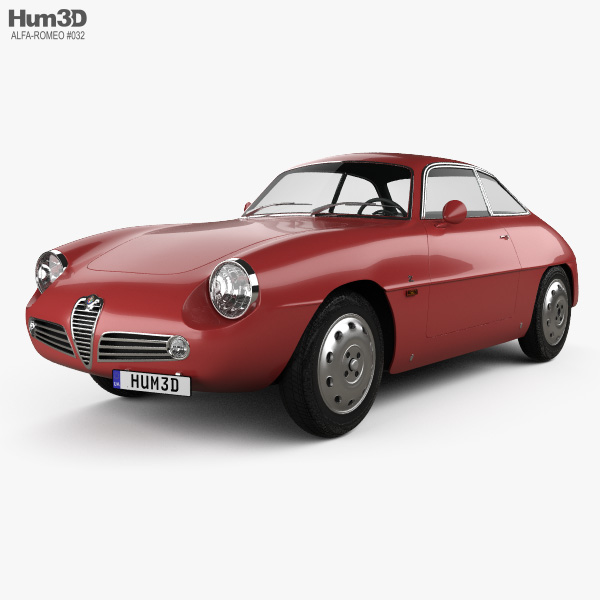 Alfa Romeo Giulietta 1960 3D model