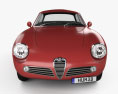 Alfa Romeo Giulietta 1960 Modelo 3d vista de frente