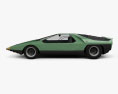 Alfa Romeo Carabo 1968 3D-Modell Seitenansicht