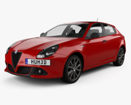 Alfa Romeo Giulietta 2019 3D模型