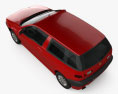 Alfa Romeo 145 2000 3D模型 顶视图