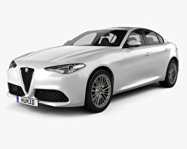 Alfa Romeo Giulia 2019 3D модель