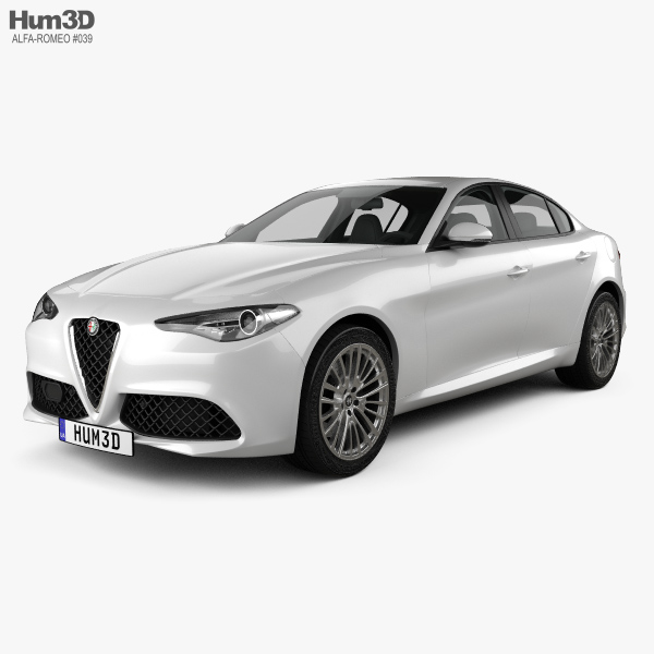 Alfa Romeo Giulia 2019 3D model