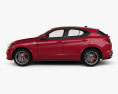 Alfa Romeo Stelvio Quadrifoglio 2021 Modello 3D vista laterale