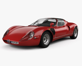 Alfa Romeo 33 Stradale 1967 3D model