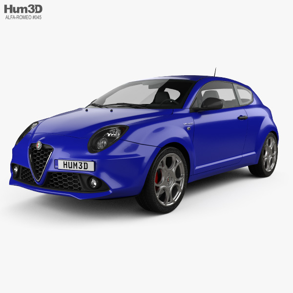 Alfa Romeo MiTo Veloce 2019 3D model