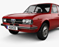 Alfa Romeo Alfasud 1972 3d model