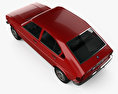 Alfa Romeo Alfasud 1972 3d model top view