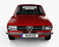 Alfa Romeo Alfasud 1972 3d model front view
