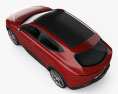 Alfa Romeo Tonale concept 2020 3d model top view