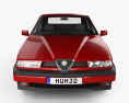 Alfa Romeo 155 1998 Modello 3D vista frontale
