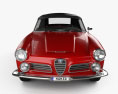 Alfa Romeo 2600 spider touring 1962 3D模型 正面图