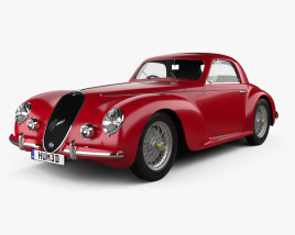 Alfa Romeo 6c 2500 Corsa Touring coupe 1939 3D model