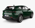 Alfa Romeo Tonale Ti 2022 3D 모델  back view