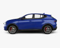Alfa Romeo Tonale Veloce 2022 3D-Modell Seitenansicht