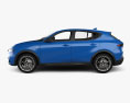 Alfa-Romeo Tonale Ti with HQ interior 2022 3d model side view