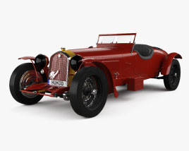 Alfa-Romeo 8C 1931 3D-Modell