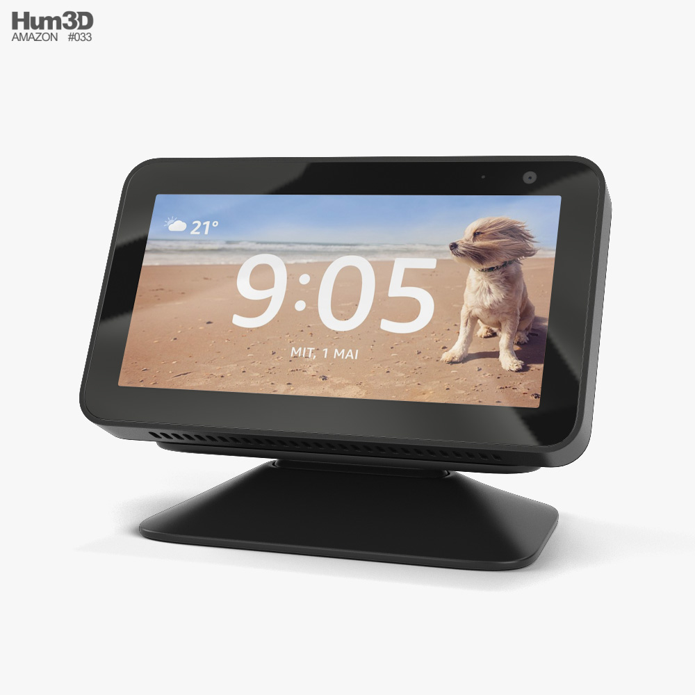 Amazon Echo Show 5 Charcoal 3D-Modell