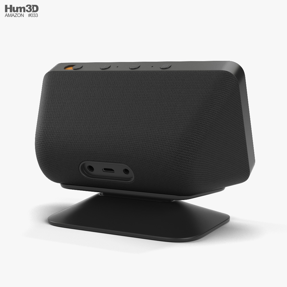 Amazon Echo Show 5 Charcoal 3Dモデル