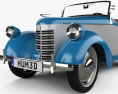 American Bantam Model 62 Deluxe 雙座敞篷車 1939 3D模型