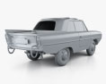 Amphicar 770 敞篷车 1961 3D模型