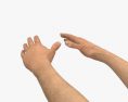 Чоловічі руки 3D модель