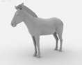 Zebra Low Poly 3d model