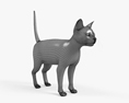 猫咪 3D模型