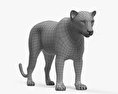 豹 3D模型