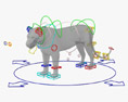 Leopardo Modelo 3d