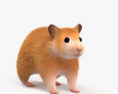 Hamster HD 3d model