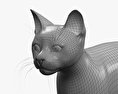 생강 고양이 3D 모델 