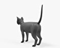 Рудий кіт 3D модель